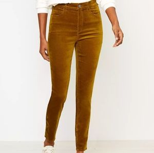 The Loft Velvet Jeans